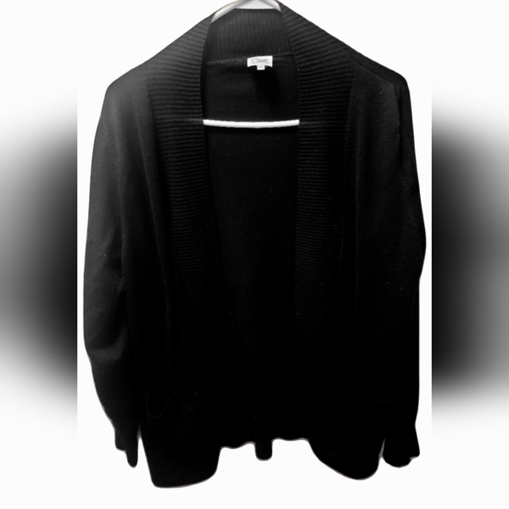Cielo Open Front Cardigan With Pockets